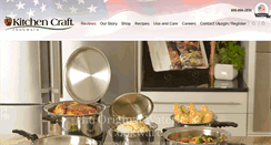 Desktop Screenshot of kitchencraftcookware.us